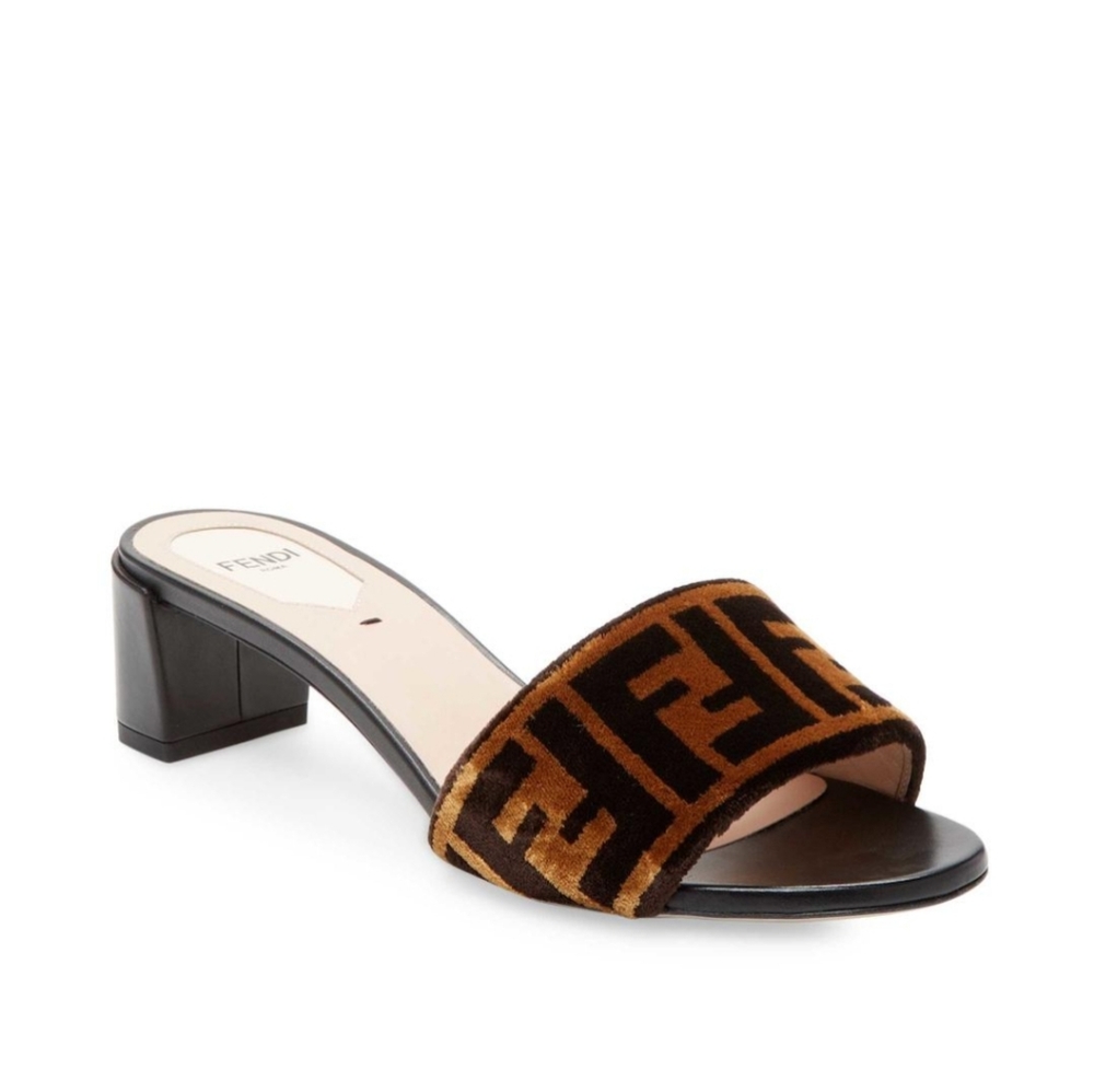 Fendi Slip On Heels